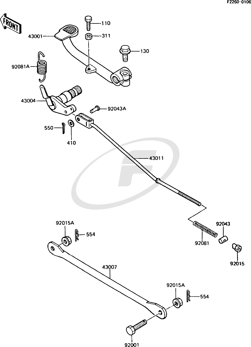 BRAKE PEDAL